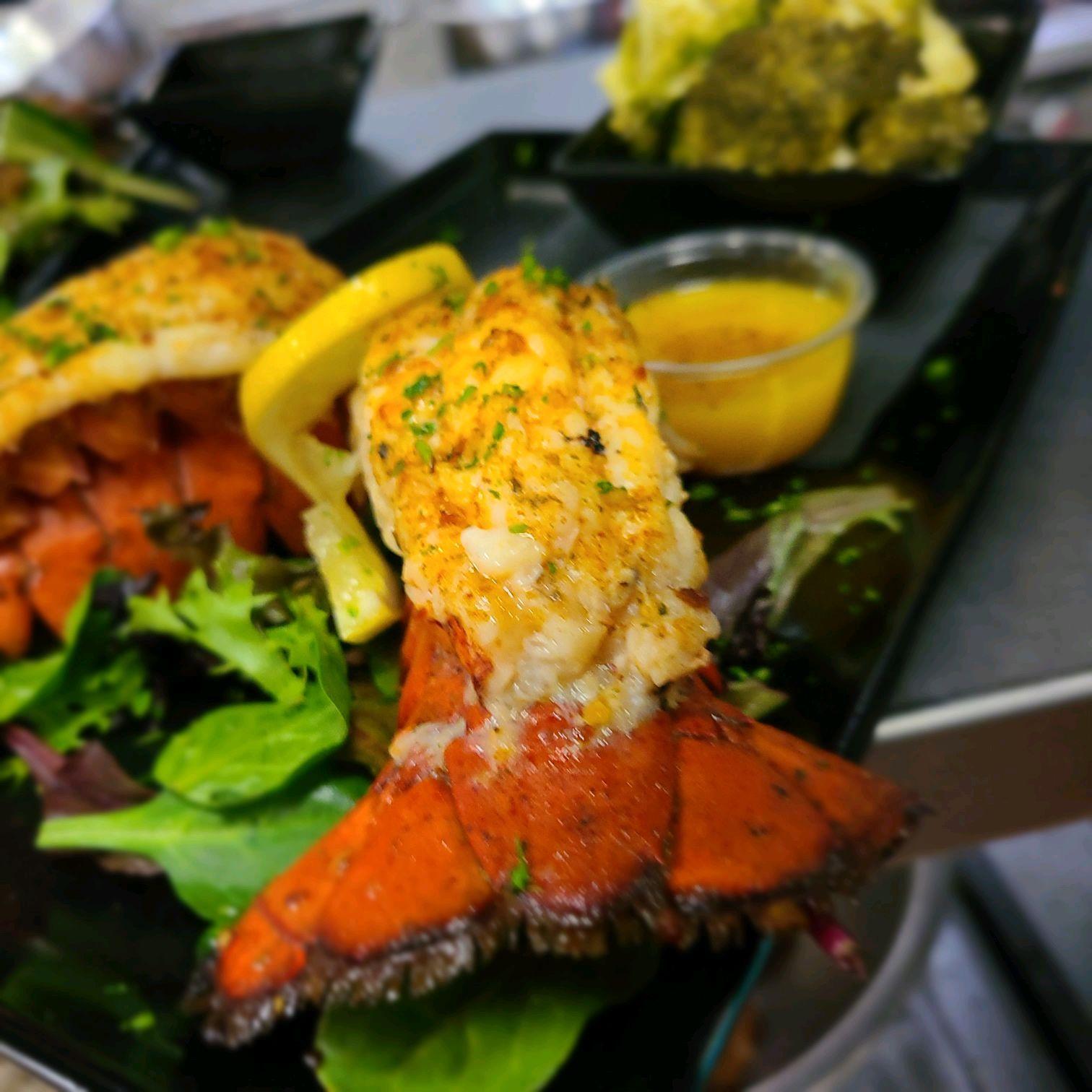 Grilled Lobster Tails.