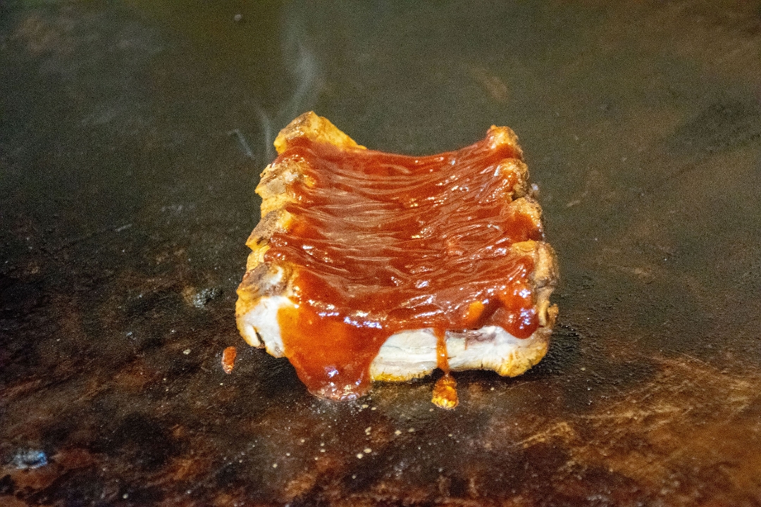 BABY BACK RIB PLATE.