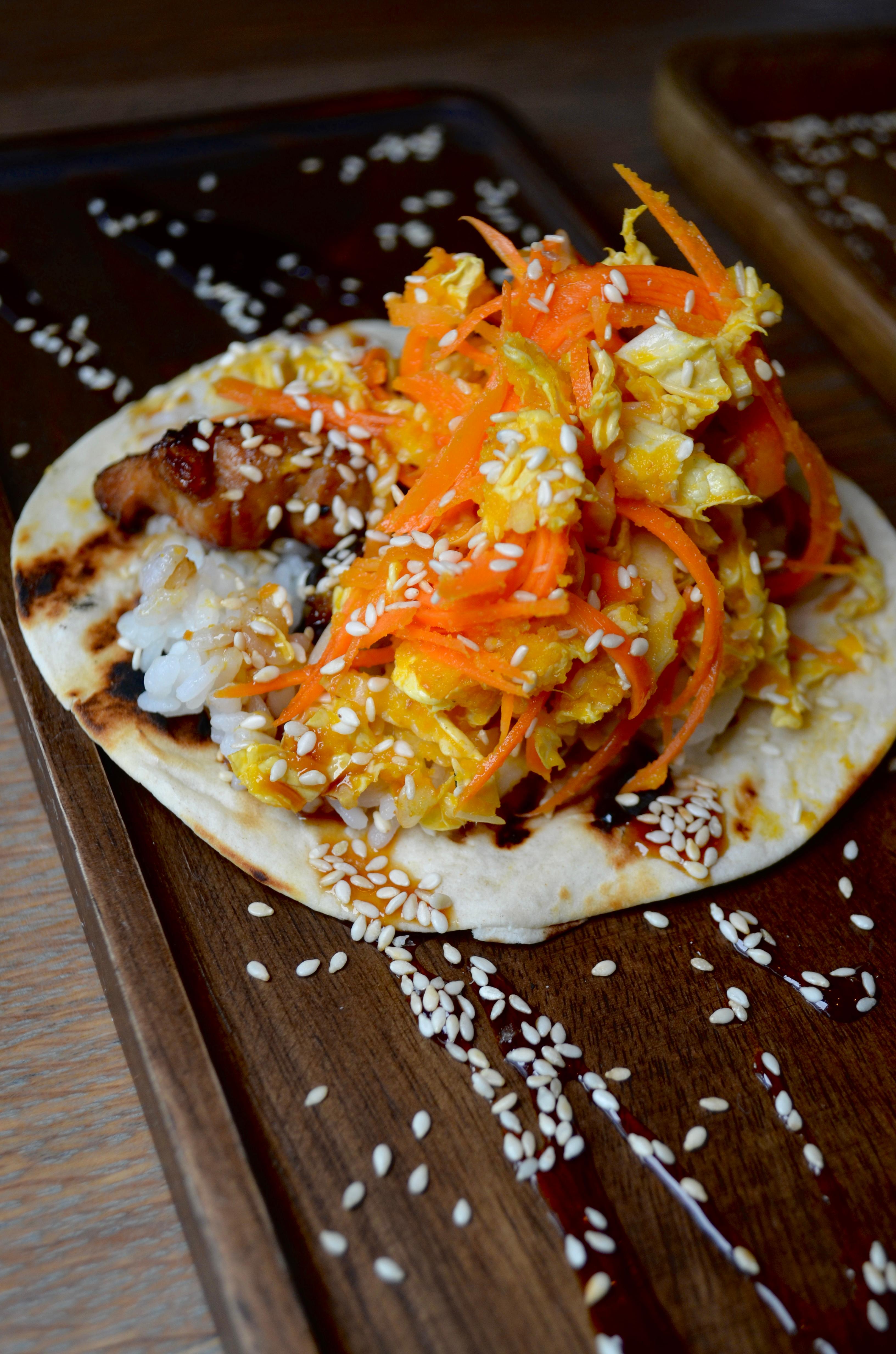 Hibachi Chicken Taco.