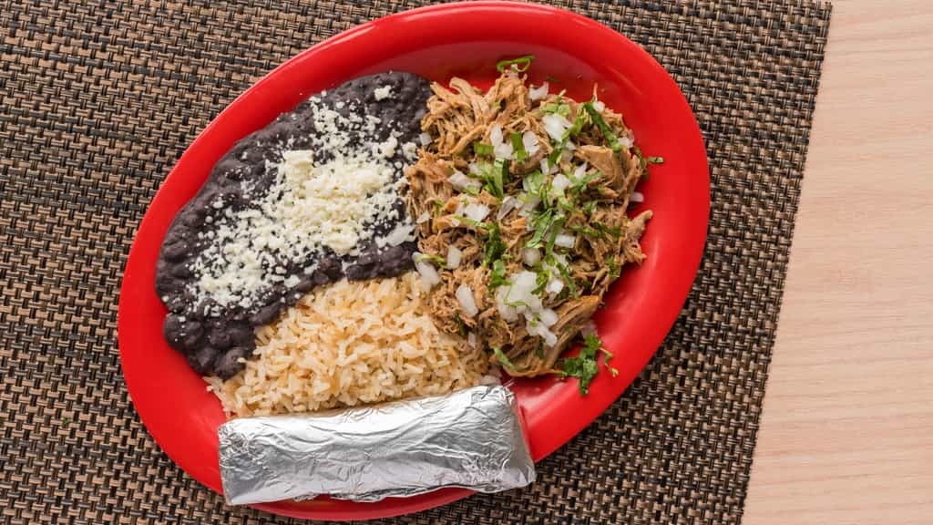 Pastor Taco Plate.