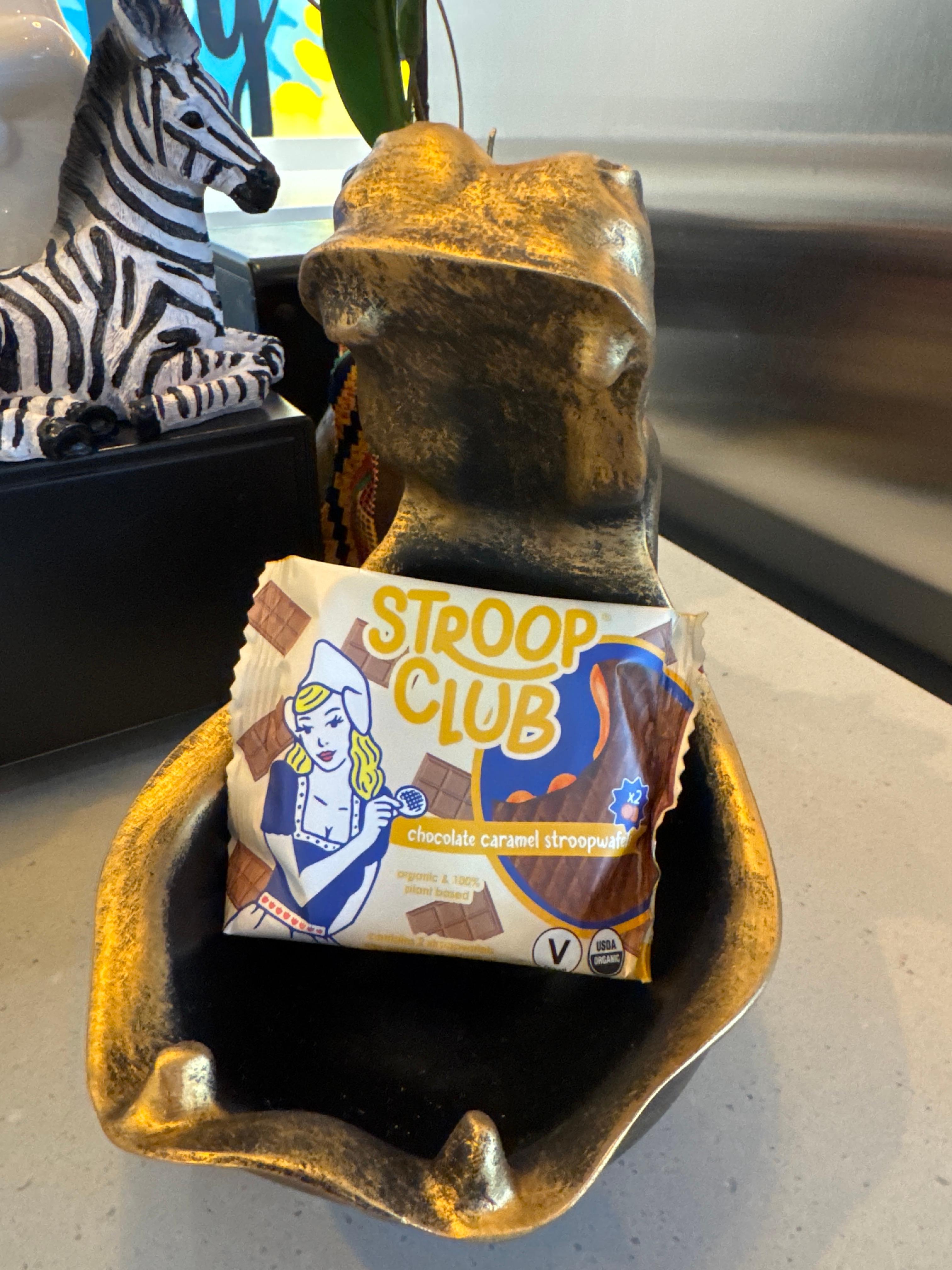 Stroop Club Chocolate Caramel Stroopwafel.