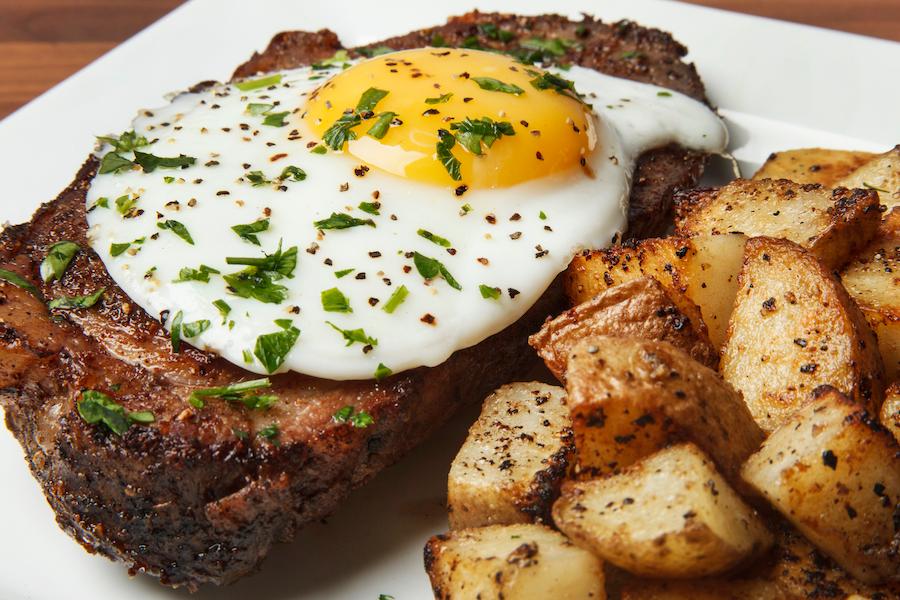Steak & Eggs.