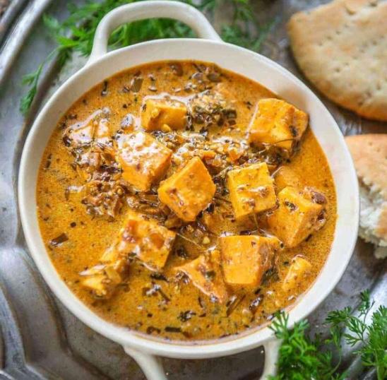 Malai Methi Paneer.