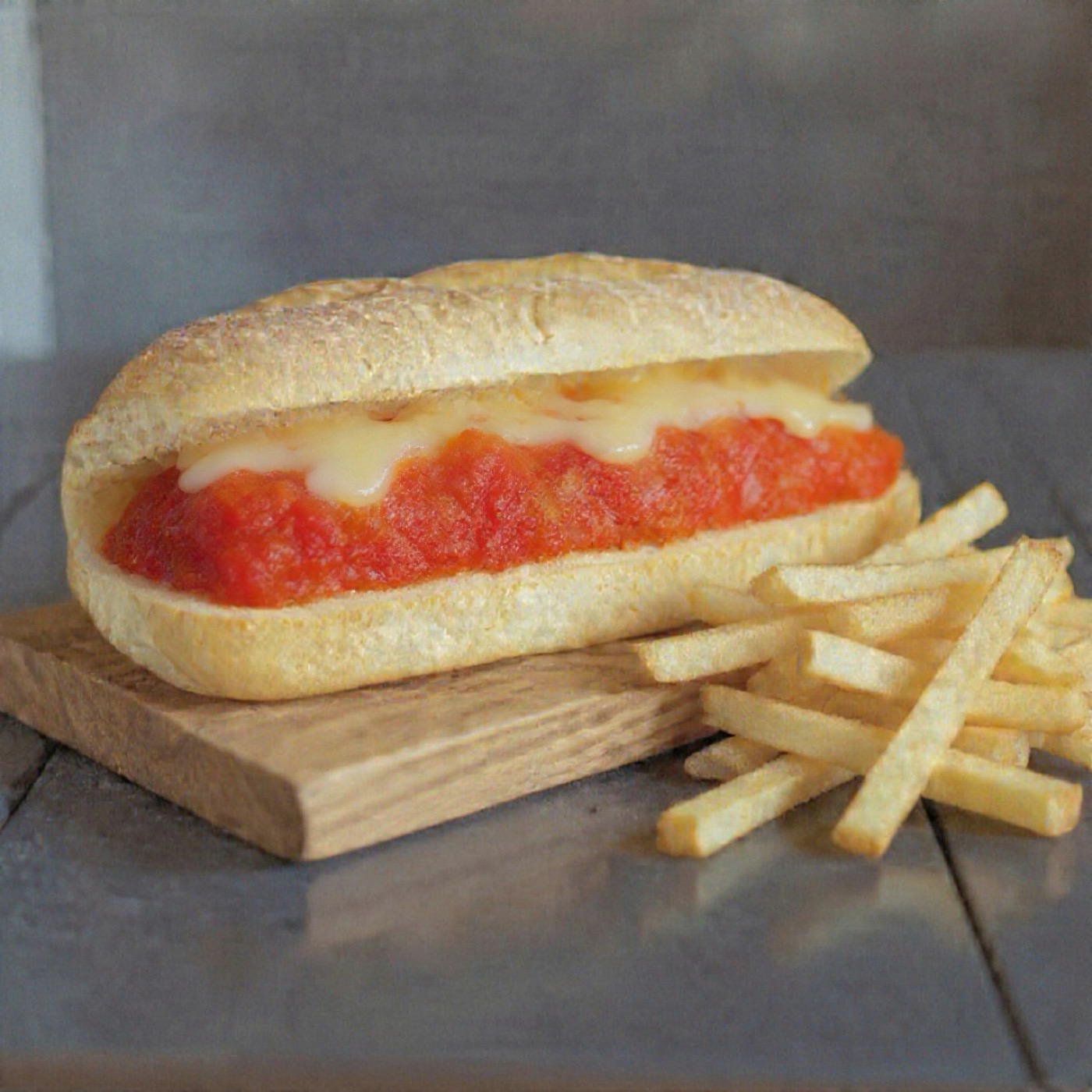 Chicken Parmesan Hoagie.