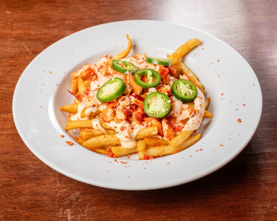 Flaming Lobster Fries.