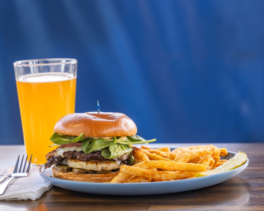 Baja Burger.