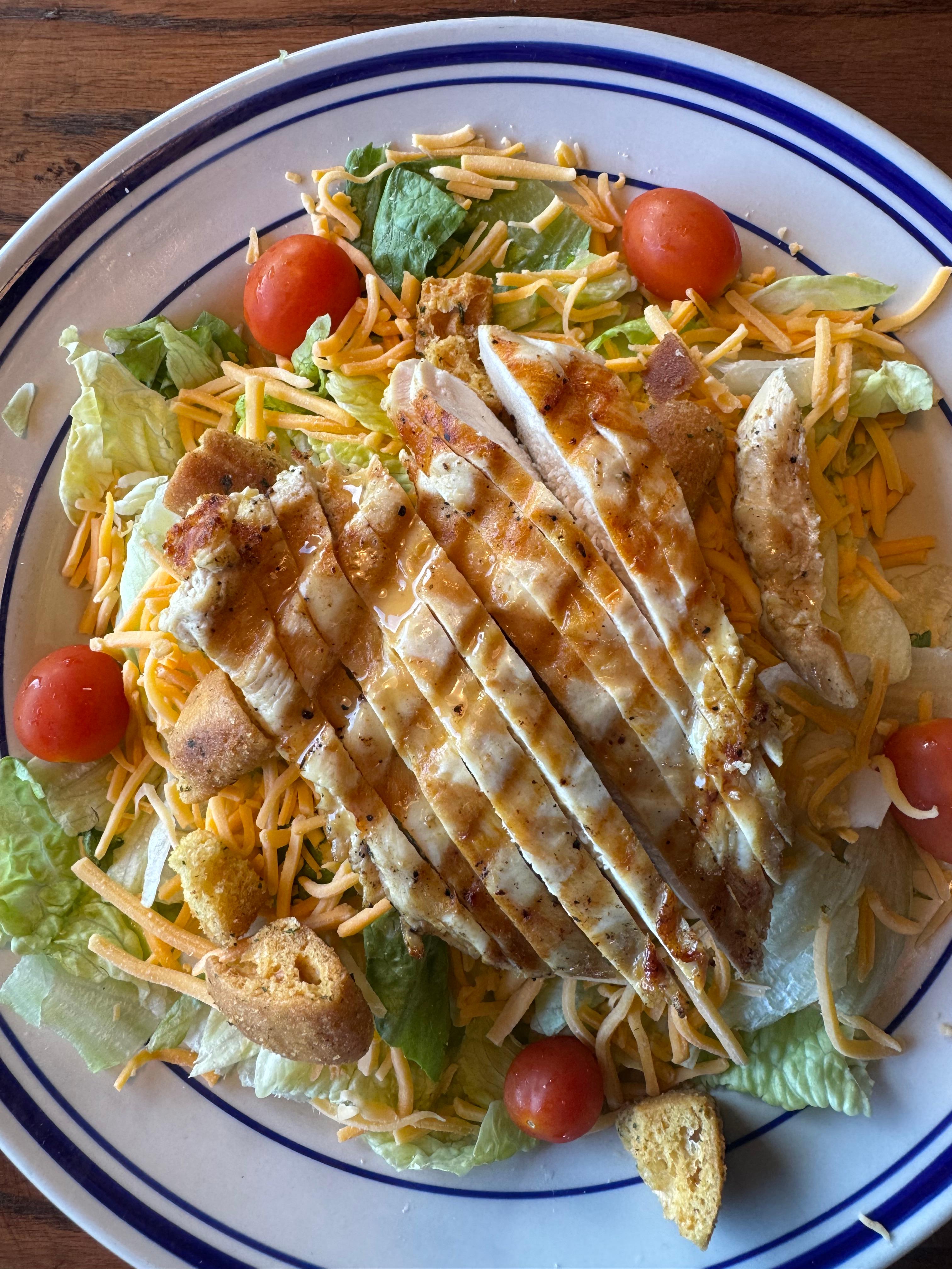 Grilled Chicken Salad.