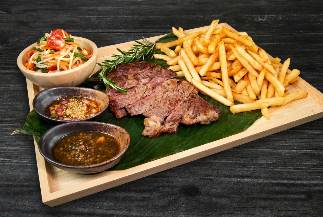 Steak zabb set.