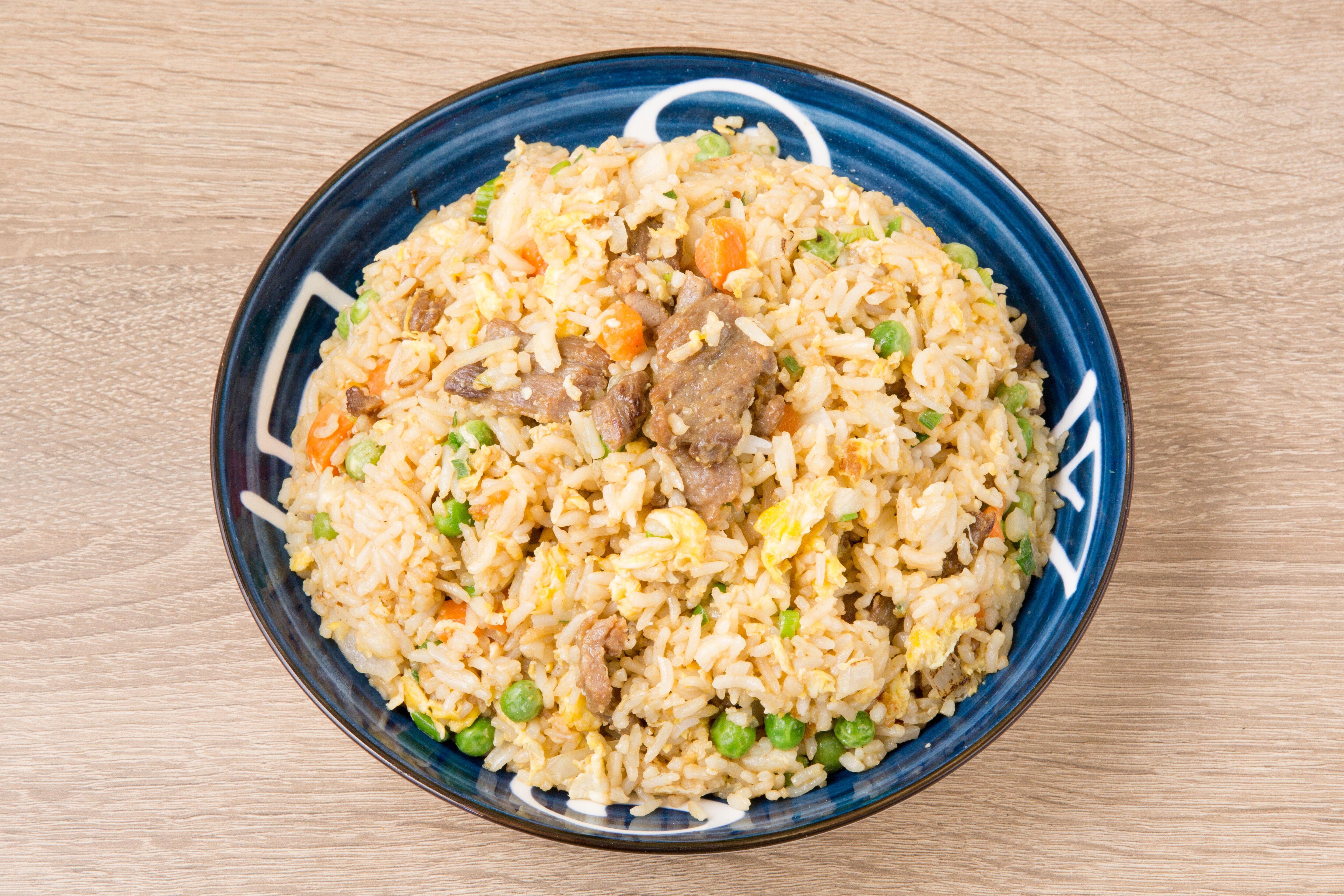 Beef Fried Rice 牛炒饭.