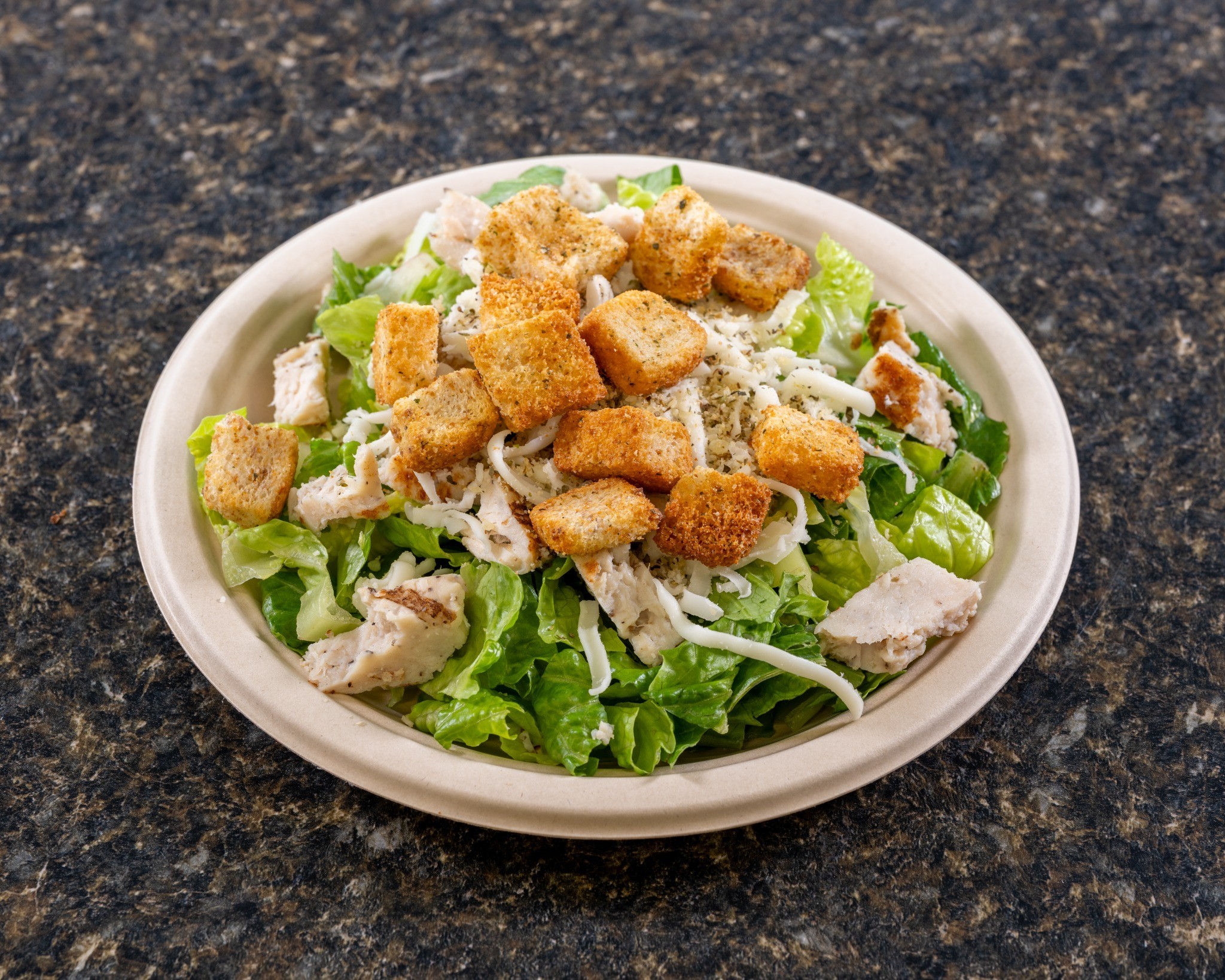 Large Chicken Caesar Salad.