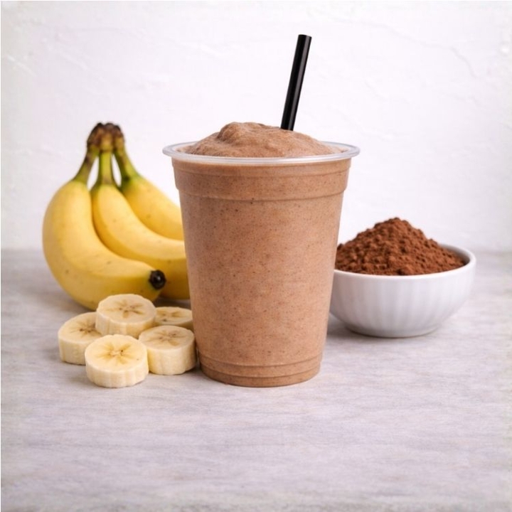 Choco Banana Smoothie.
