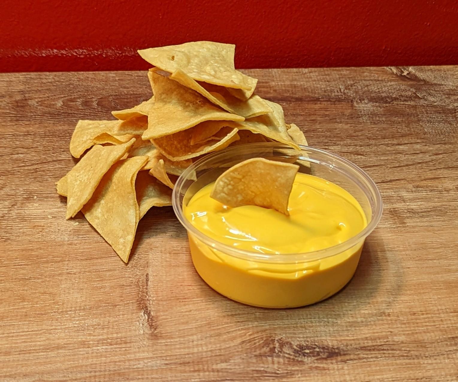 Nacho cheese dip.