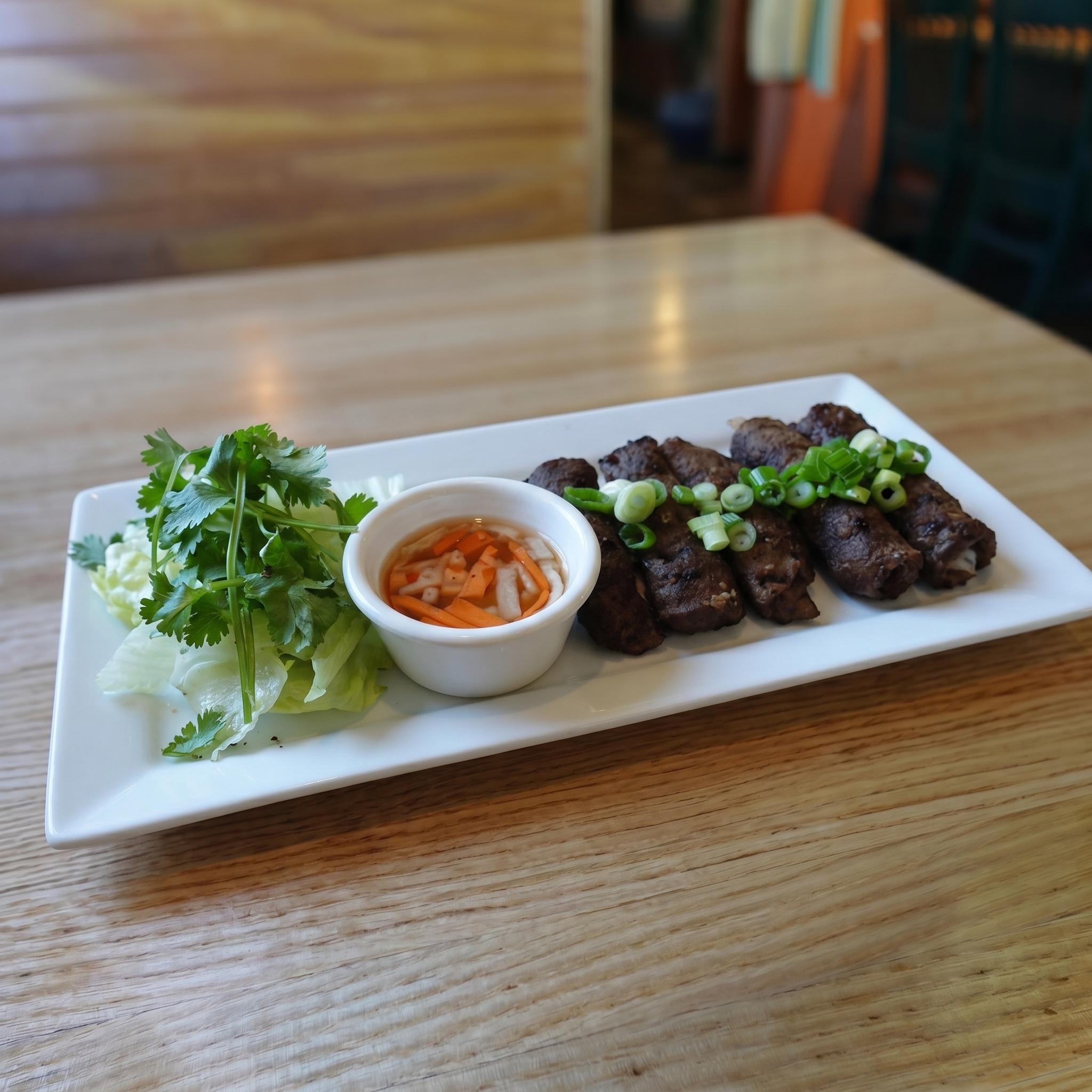 Beef Wrapped Onion.
