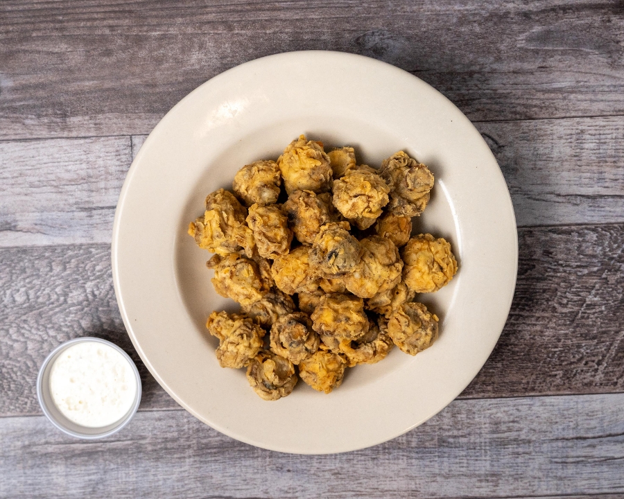 Half Fried Mushrooms.