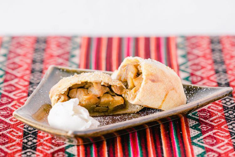 Apple empanada.