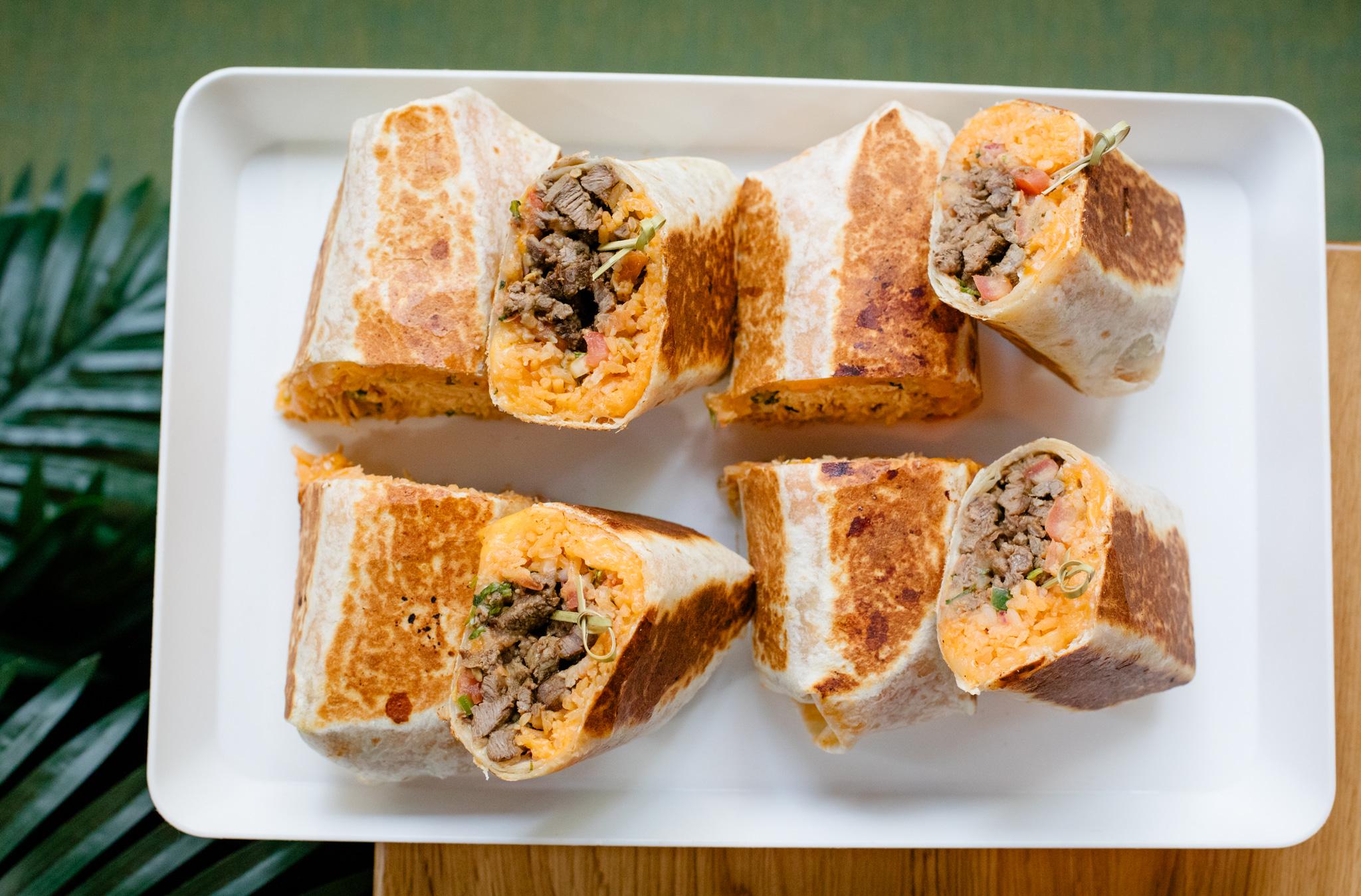 CATERING Steak Burrito.