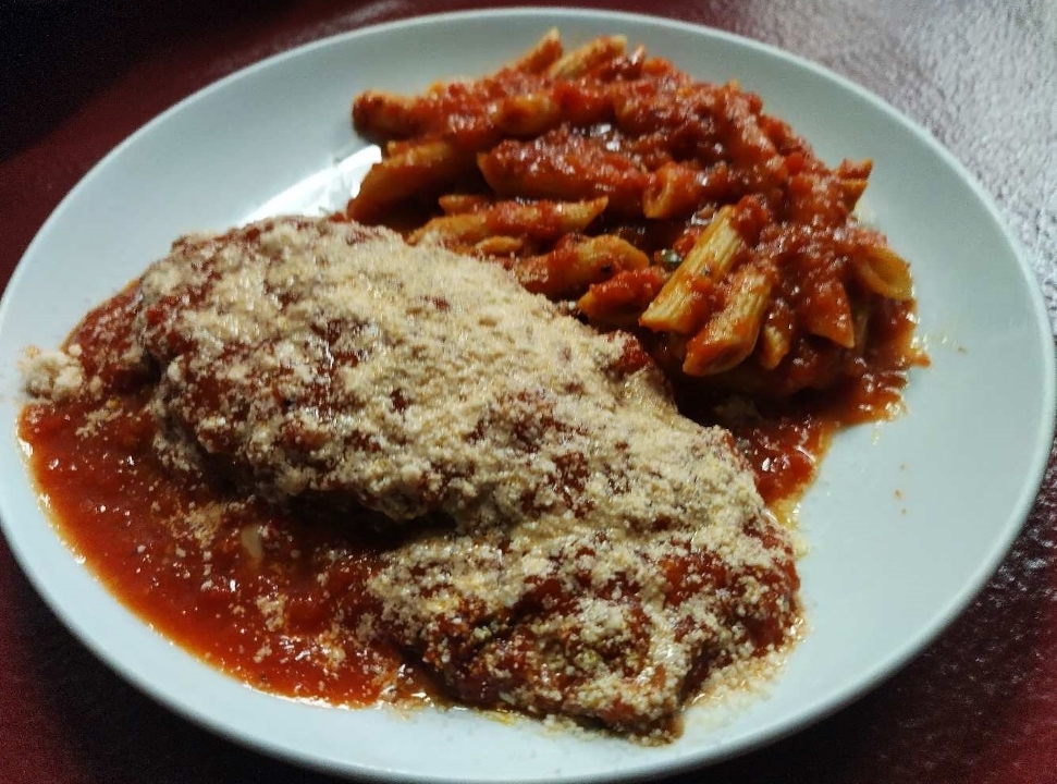 Eggplant Parmesan.
