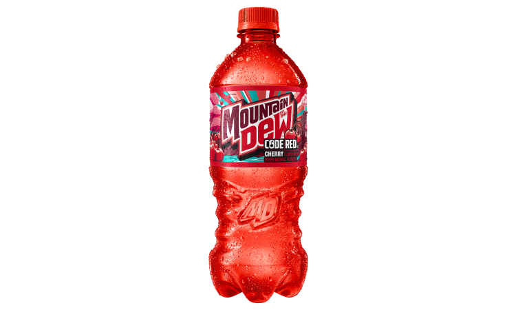 Mtn Dew Code Red - 20oz Bottle.