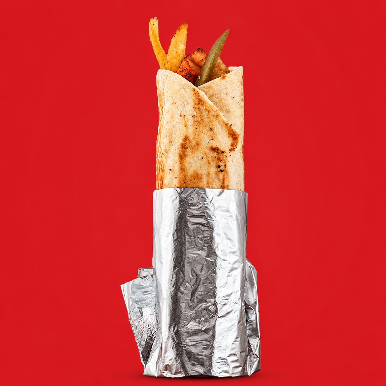 Chicken Shawarma Arabi Wrap.
