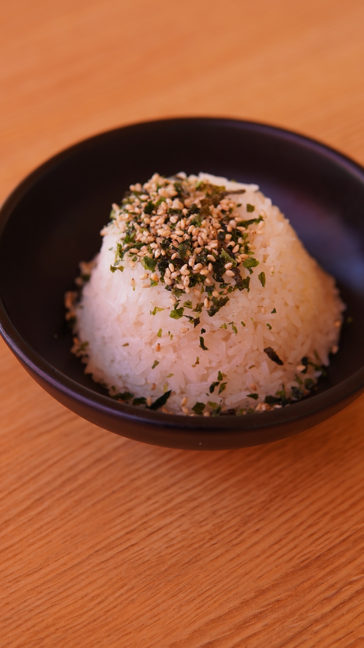 Steamed Aromatic Rice.