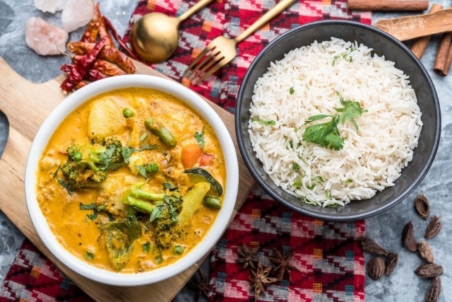 Mixed Veg Korma.