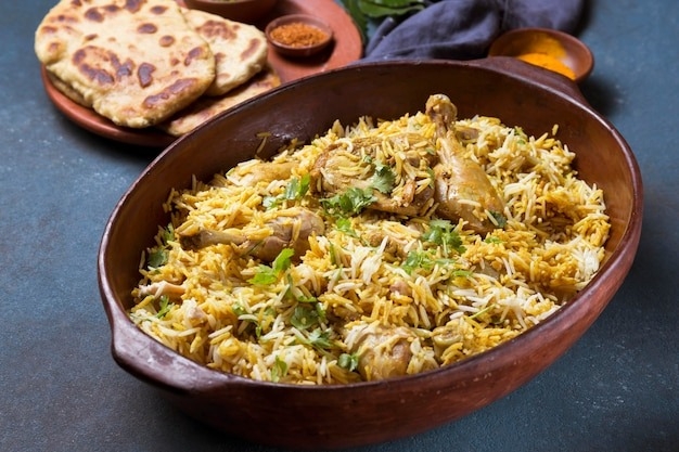 Vijayawada Chicken Pulav.