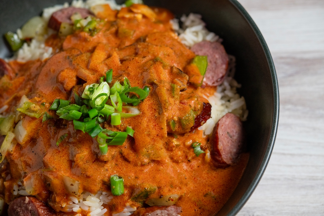 Creole Sausage Bowl.