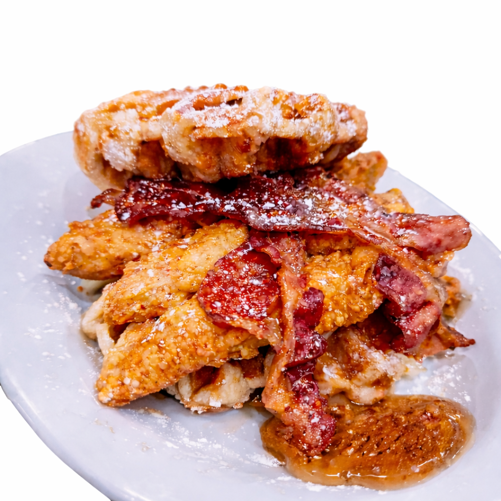 Chicken&Waffles.