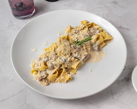 PORCINI MUSHROOM PAPPARDELLE.