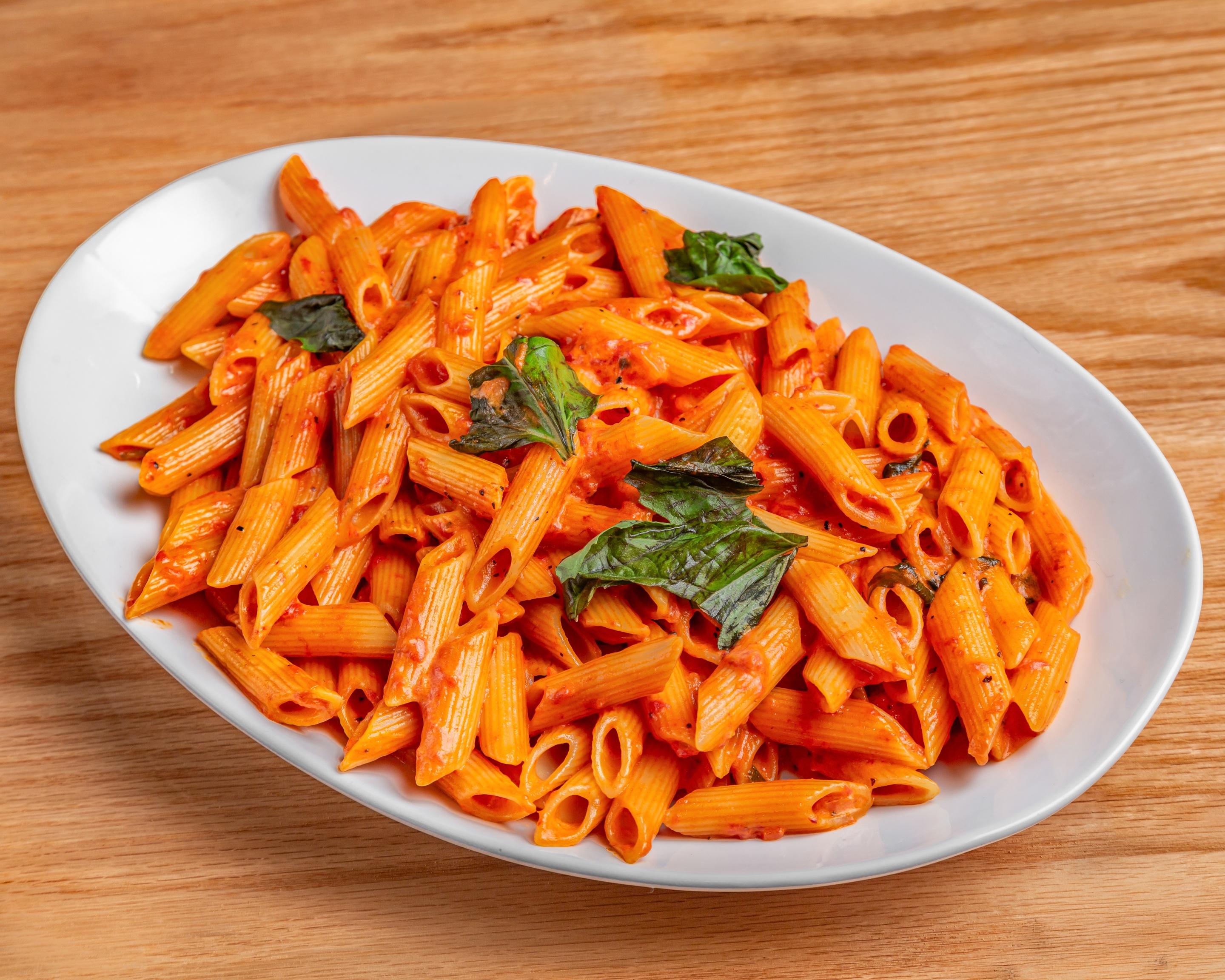 A la Vodka Pasta.