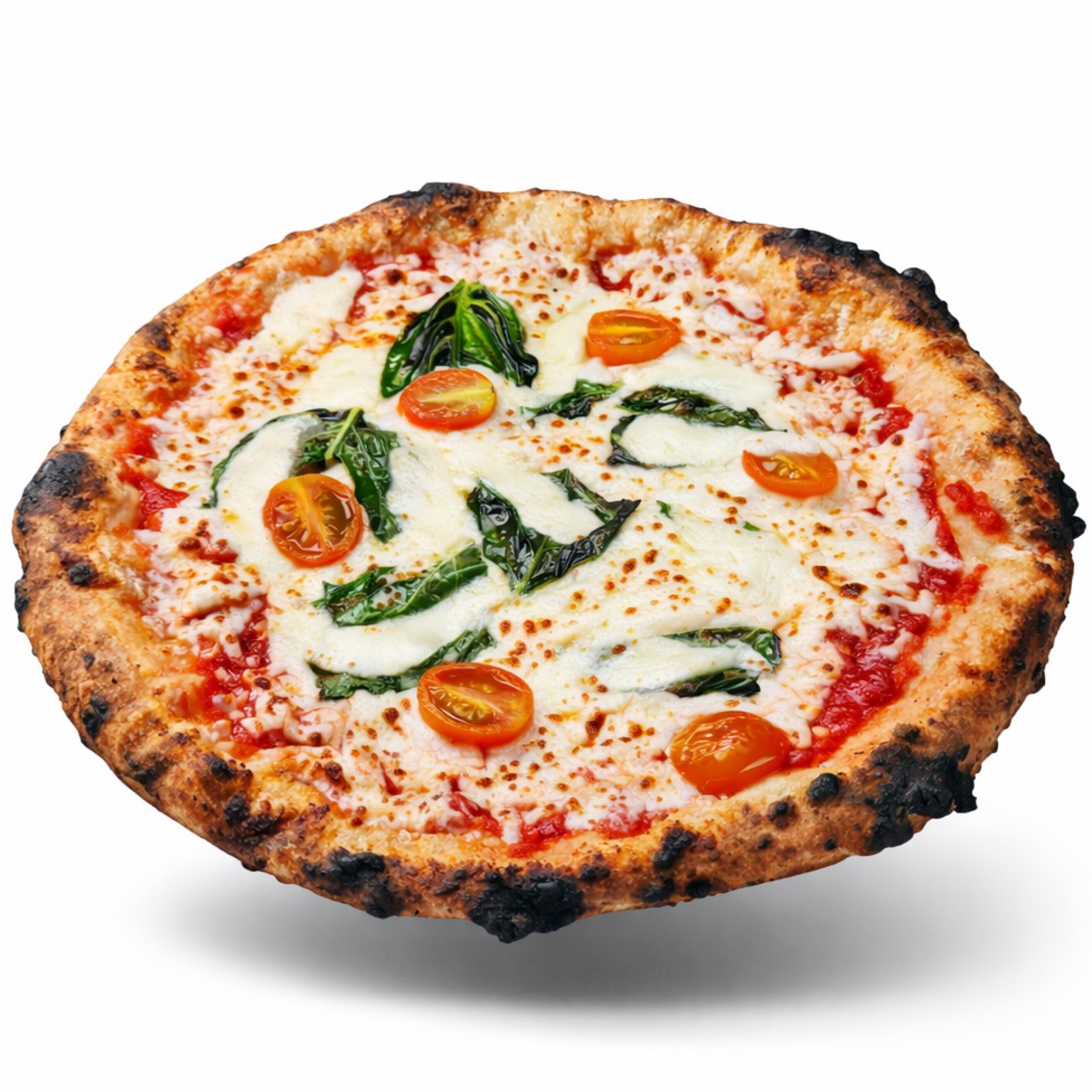 Classic Margherita Pizza.
