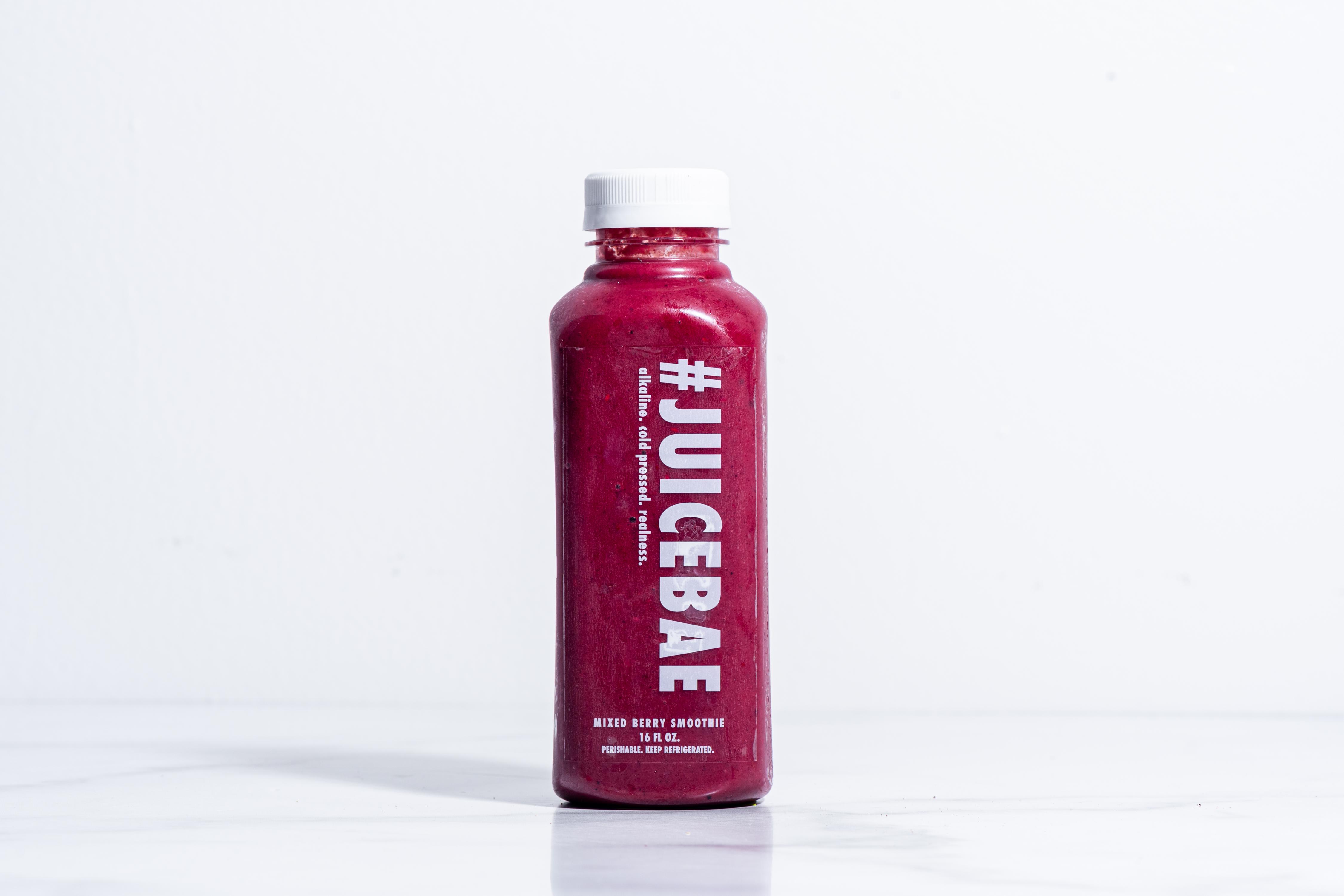 Mixed Berry Smoothie.