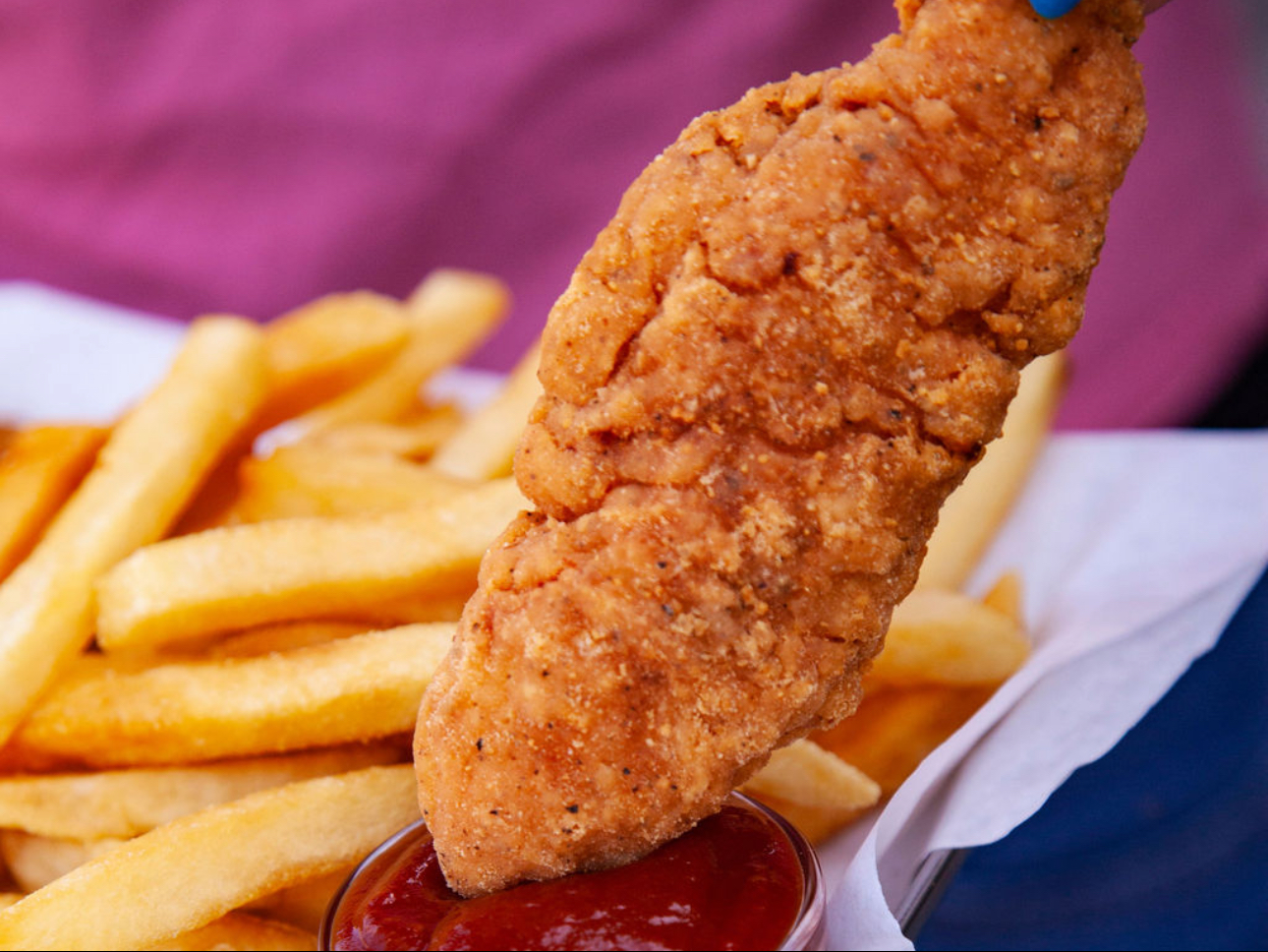 Chicken Strips + Fries - O.