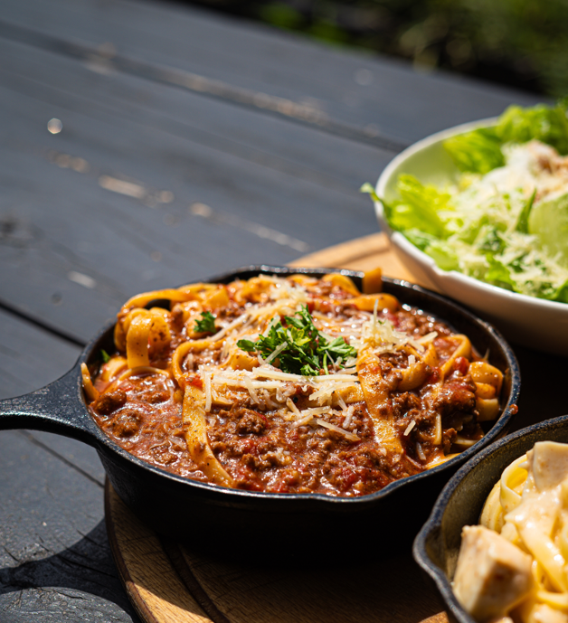 G's Authentic Bolognese Pasta.