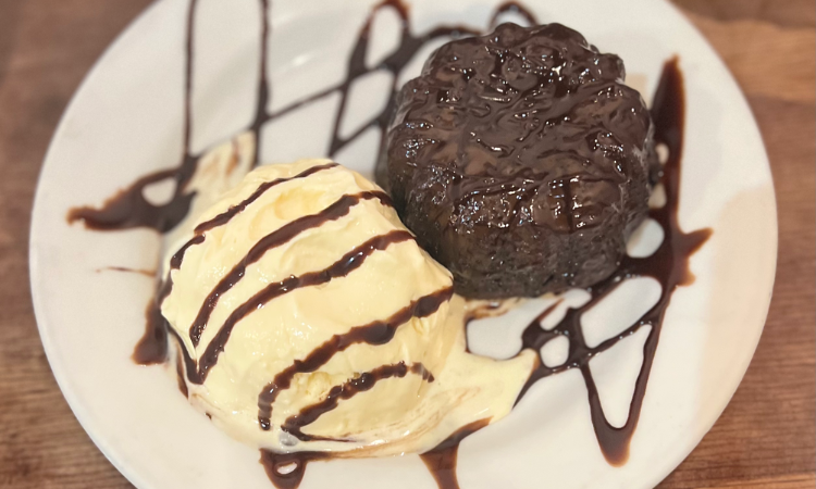 Chocolate Lava Cake.