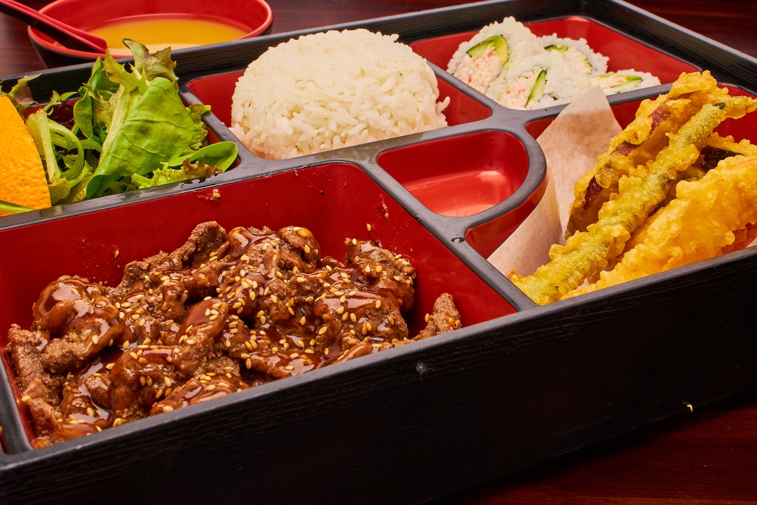 Beef Teriyaki Bento.