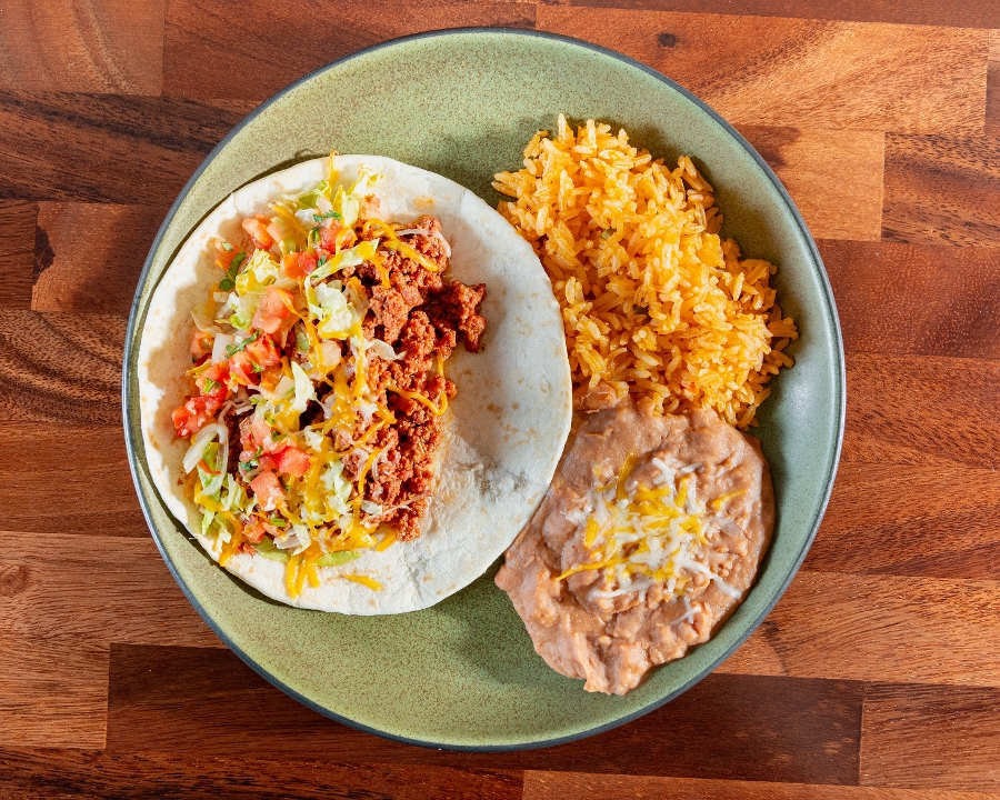 K- Taco Plate.
