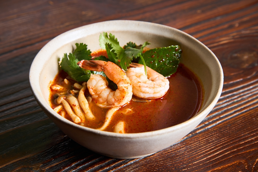 Tom Yum Koong Soup.