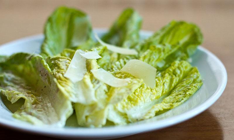 Classic Ceasar Salad.