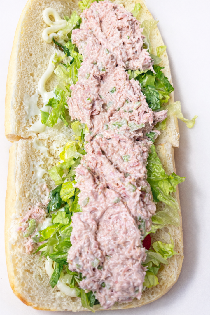 Tuna Sandwich Sub.