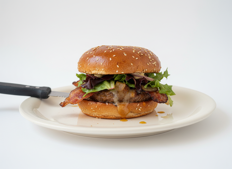 Gio's Signature Burger.