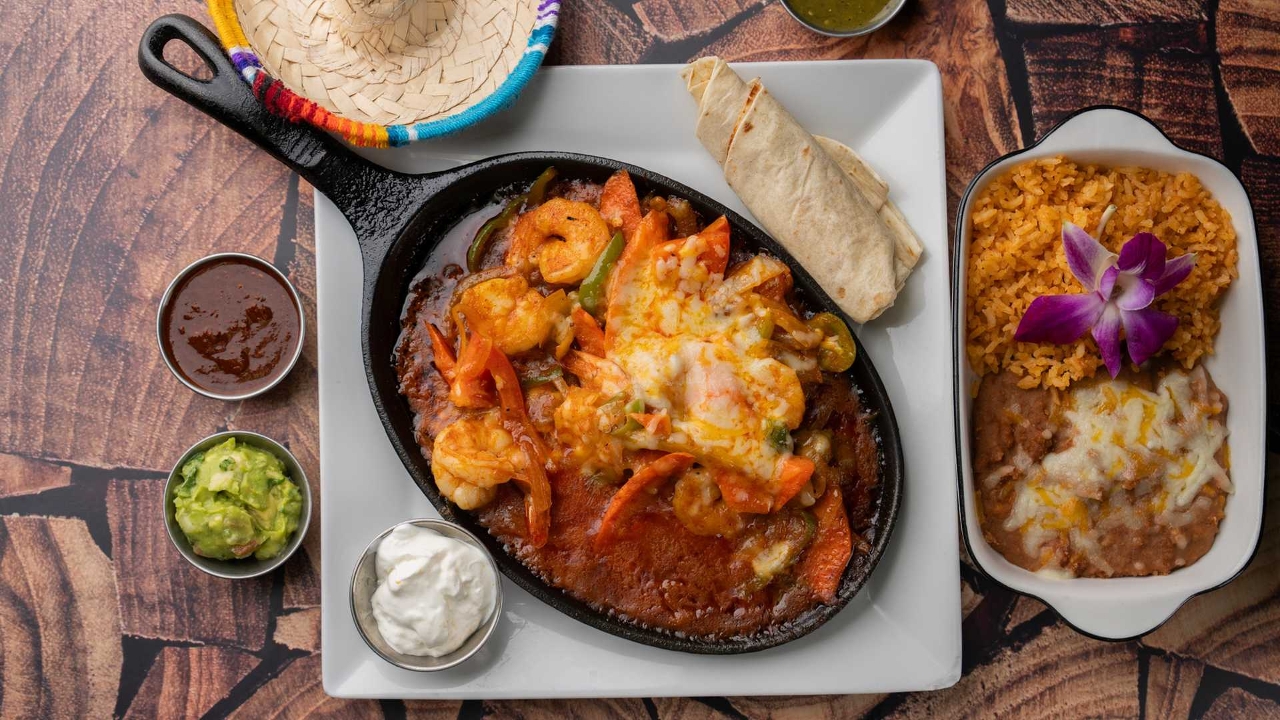 Trio Fajitas.