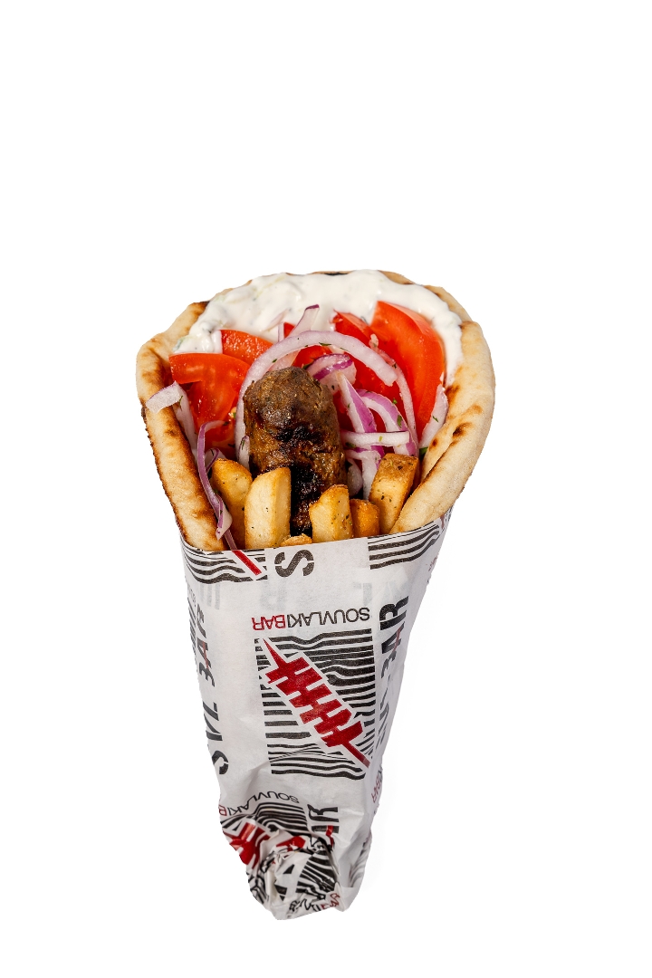 Beef Kebab Pita.