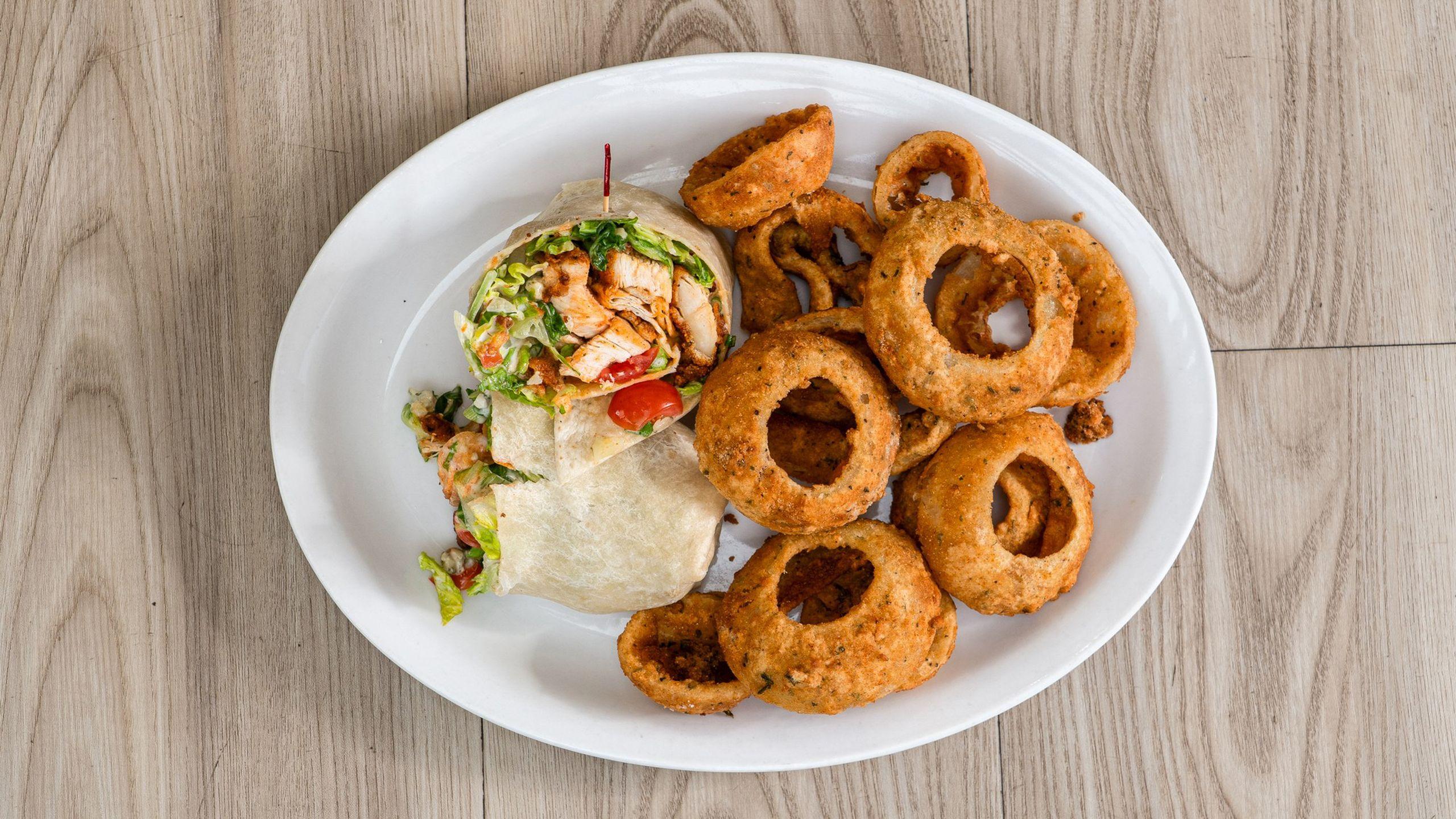 Buffalo Chicken Wrap.