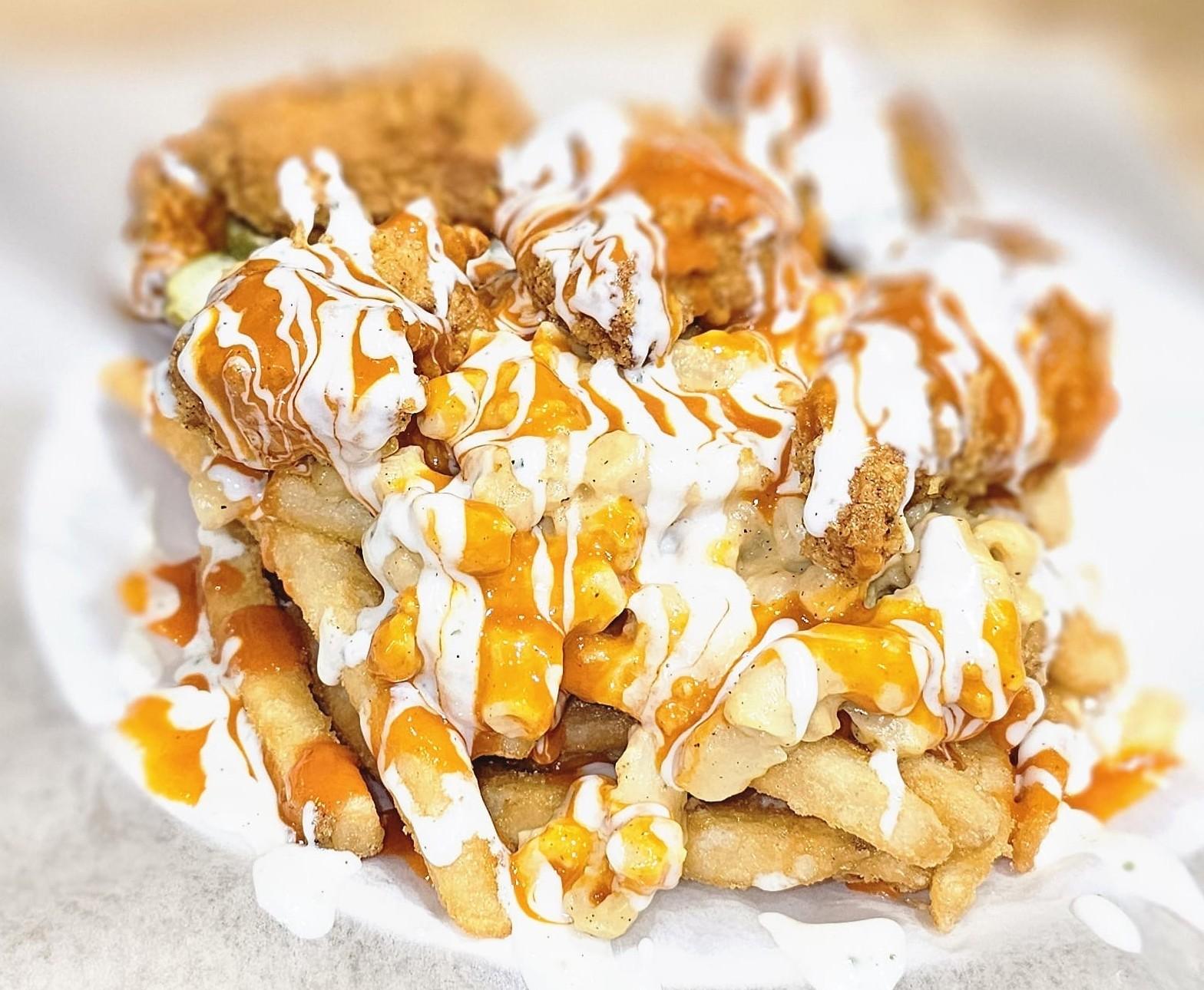 Nozzleman Mac Wing Fries.