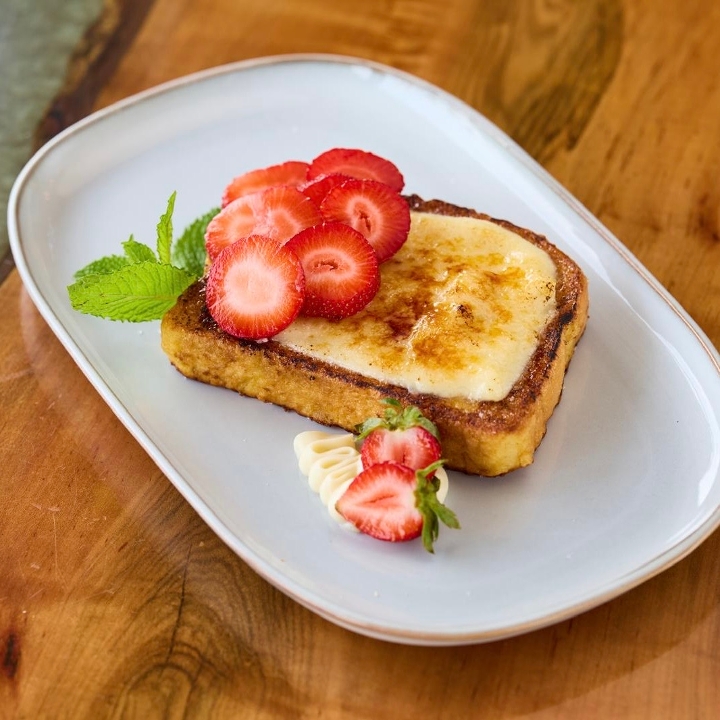 Creme Brulee French Toast.