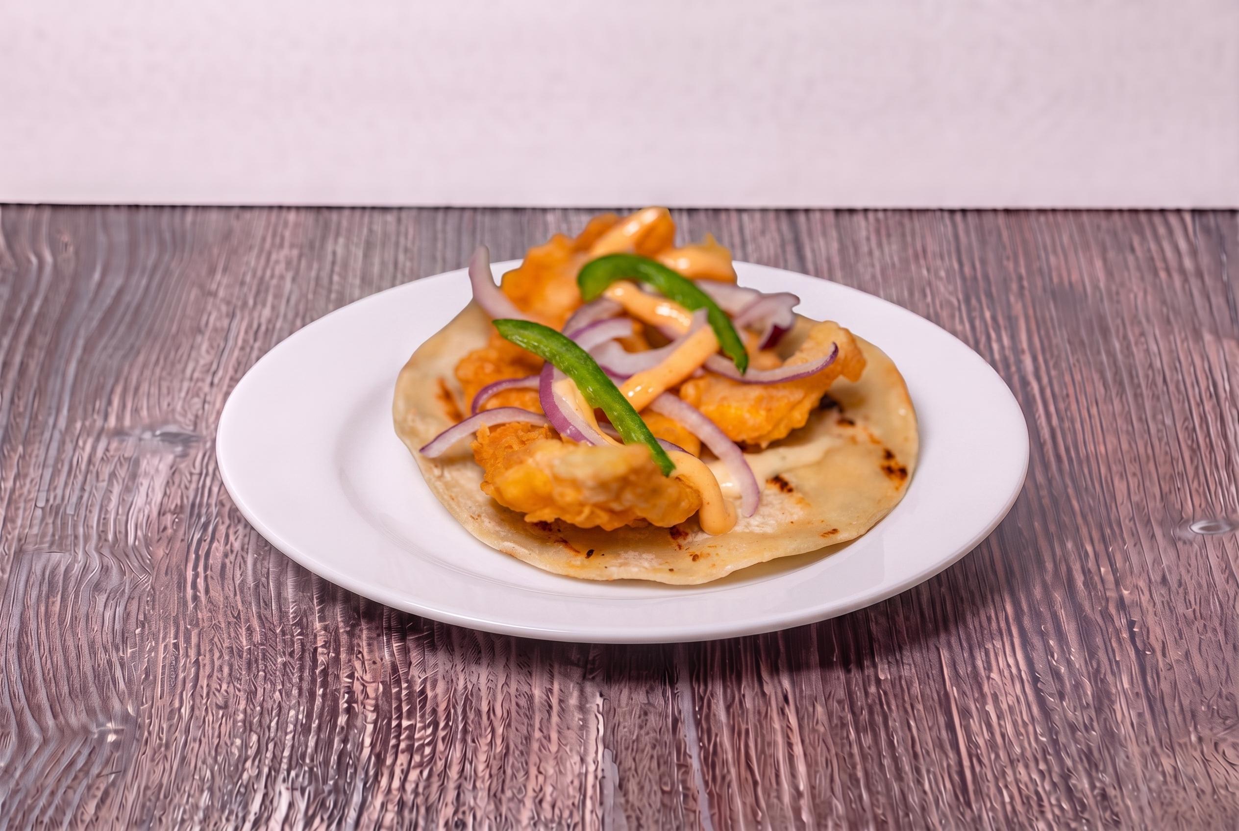 Crispy Fever Fish Taco.