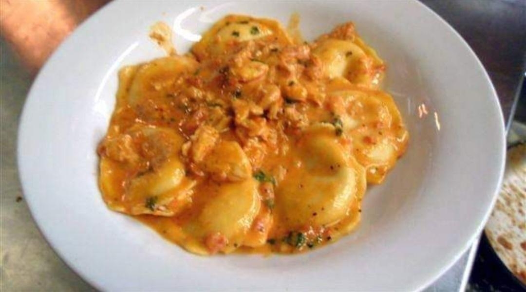 LOBSTER RAVIOLI.