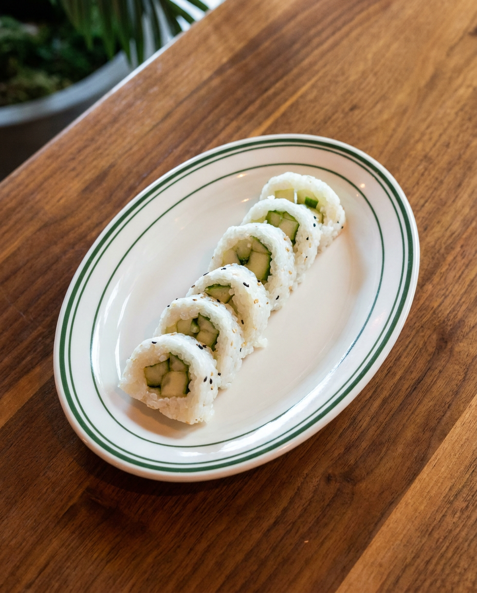 Kids Cucumber Roll.