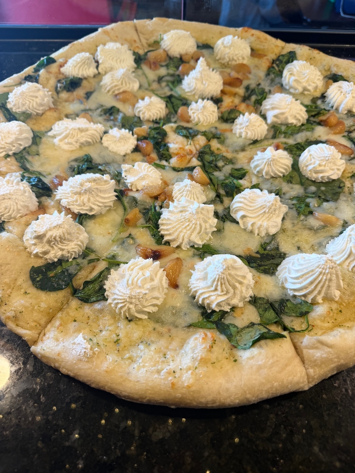 16" Spinach Florentine.